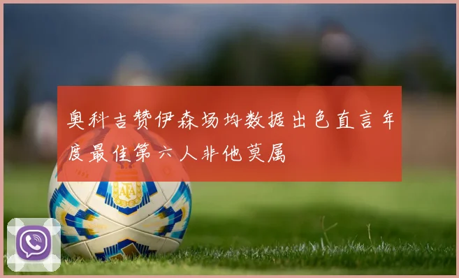 奥科吉赞伊森场均数据出色直言年度最佳第六人非他莫属